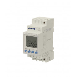 Timer LCD DIN rail OR-PRE-433 Orno