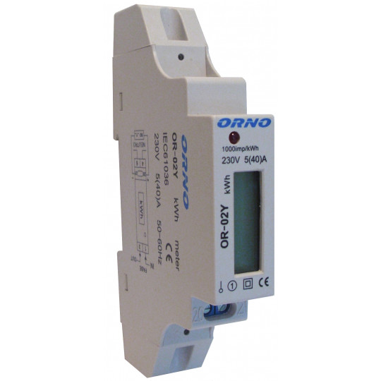 Electricity meter 1-phase 40A OR-WE-501 Orno