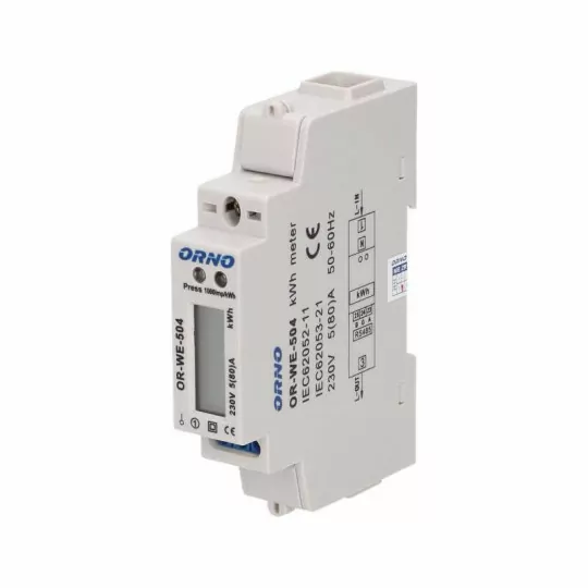 Electricity consumption meter 1F with RS-485 Electricity consumption meter 1F with RS-485