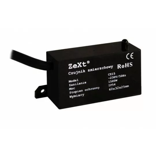 Twilight sensor 1500W IP54 Zext