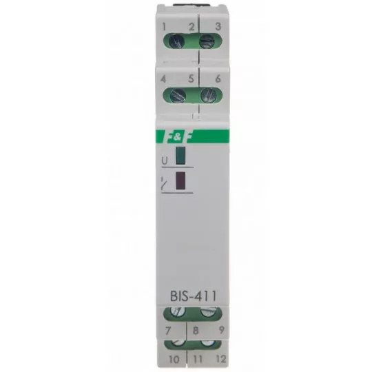 Pulse relay 230V AC 8A 2Z BIS-411 F&amp;F