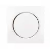 Berker center element with dimmer cover square white HAGER
