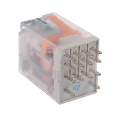 Industrial relay 4P 6A 24V DC R4-2014-23-1024-WTLD