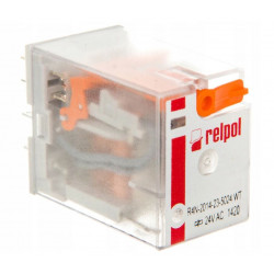 Przekaźnik przem 4P 6A 24V DC R4-2014-23-1024-WTL