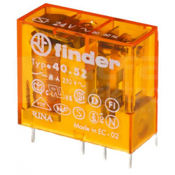 Miniature relay 2P 8A 230V...