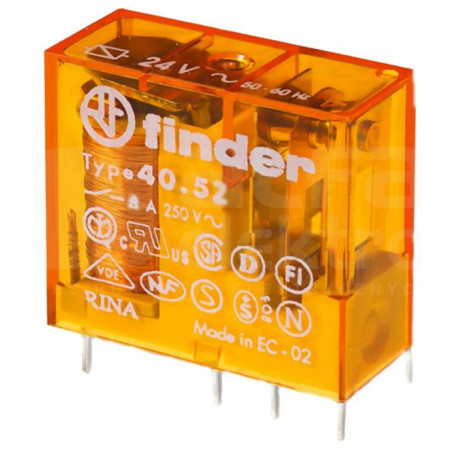 Przekaźnik miniaturowy 2P 8A 230V 40.52.8.230.0000