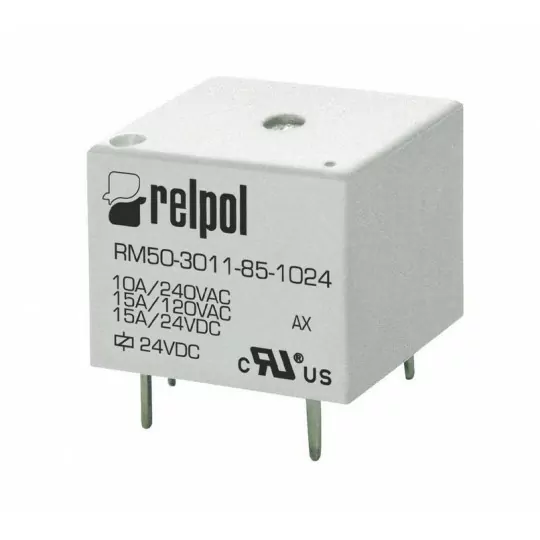 Miniature relay 1P 12V DC RM50-3011-85-1012 RELPOL Miniature relay 1P 12V DC RM50-3011-85-1012 RELPOL