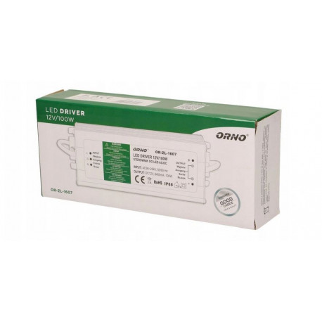 Zasilacz elektroniczny LED AC/DC 100W OR-ZL-1607 Orno