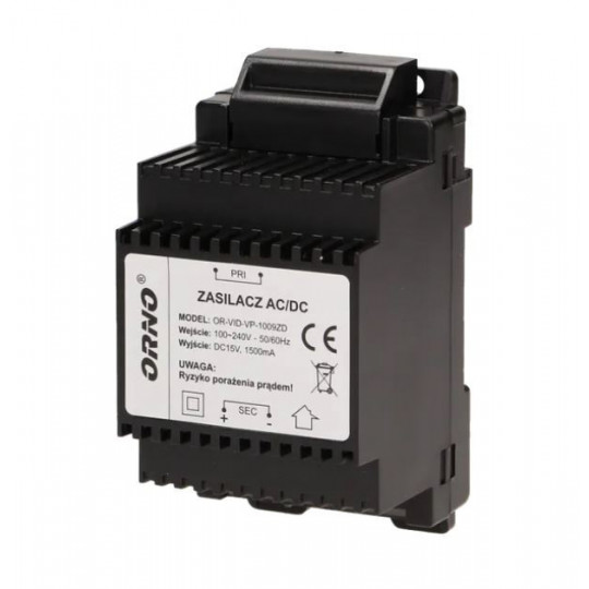 Electronic power supply DIN 16V OR-VID-VP-1009ZD ORNO