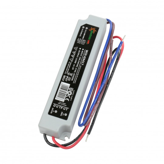 Power supply for LED 24W 230V/12V 2A IP67 WOJ04417 Spectrum