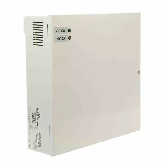Buffer power supply in a cabinet ZBF-12V-3A-17Ah EKO x1 rechargeable power supply MPL