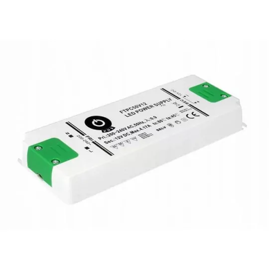 Zasilacz LED FTPC50V12 12V 4.1A 50W POS MPL