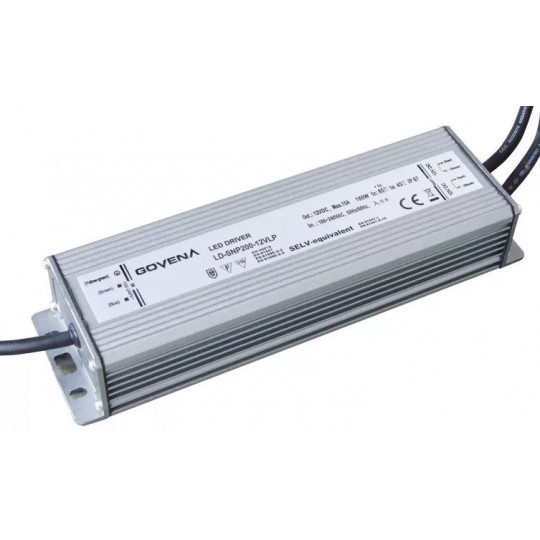 LED power supply 180W 12VDC 15A LD-SNP200 GOVENA