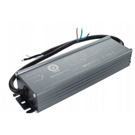 Zasilacz 12V 16,7A 200W IP67 MCHQ200V12-E POS MPL