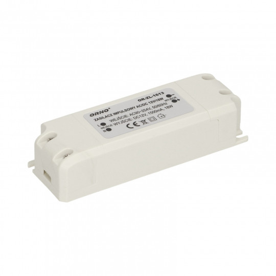 Zasilacz LED AC/DC 12V 18W OR-ZL-1613 Orno