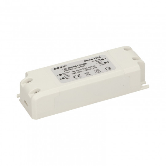 LED AC/DC 12V 24W power supply OR-ZL-1614 Orno