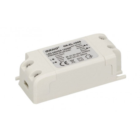 Zasilacz LED AC/DC 12V 6W OR-ZL-1609 Orno