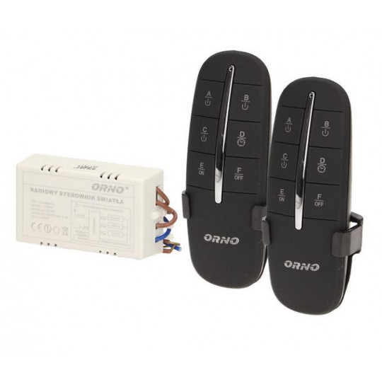 Wireless 3-channel lighting controller 2x remote control OR-GB-411 Orno