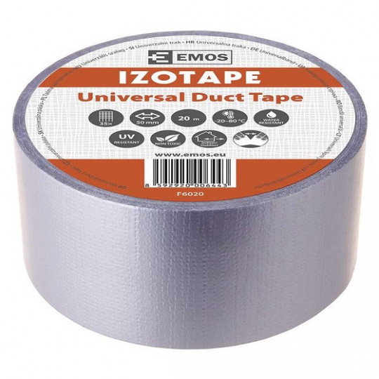 Repair adhesive tape gray 50/20m F6020 Emos