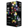 Lampki EMOS kulki XMAS multi/cherry 80LED8m ZY1453