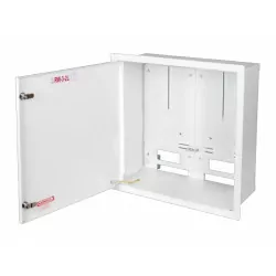 Szafka na 2x licznik + ETI C25x2 SSTN53/60 Polamp