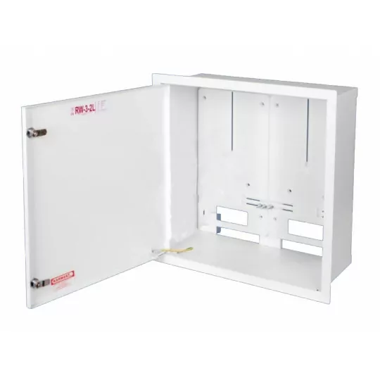 Cabinet for 2x meter + ETI C25x2 SSTN53/60 Polamp Cabinet for 2x meter + ETI C25x2 SSTN53/60 Polamp