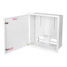 Cabinet for 2x meter + ETI C25x2 SSTN53/60 Polamp