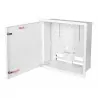 Cabinet for 2x meter + ETI C25x2 SSTN53/60 Polamp