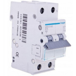Wyłącznik nadprądowy MBN516E Hager 1+N B16A