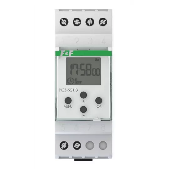 Zegar astronomiczny cyfrowy 24-264V PCZ-525 F&F