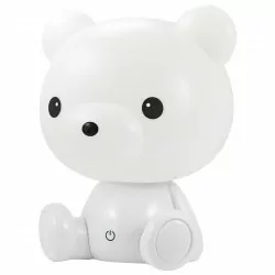 Children's LED bear night light white 2.4W 308221 Polux