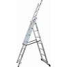 ALUMINIUM 3-Piece Ladder 3.5m 3x7 S-40551 STALCO