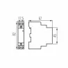 Modular contactor 20A 1Z/1R 230V KMC-20-11 Ideal KNALUX