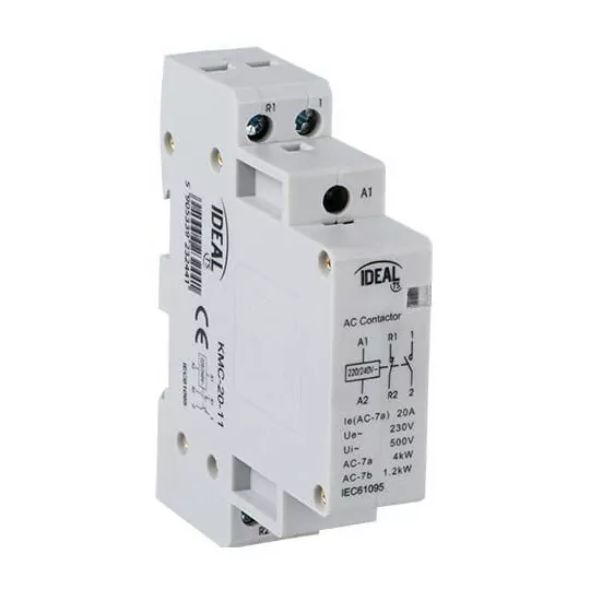Modular contactor 20A 1Z/1R 230V KMC-20-11 Ideal KNALUX