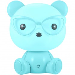 Children's LED Teddy Bear night light blue 2.5W 308252 Polux
