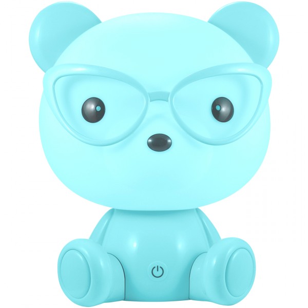 Children's LED Teddy Bear night light blue 2.5W 308252 Polux