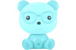 Children's LED Teddy Bear night light blue 2.5W 308252 Polux