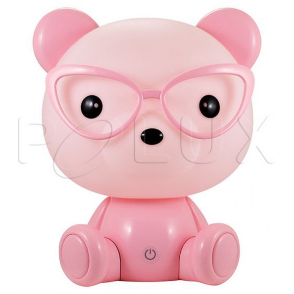 LED Teddy Bear 2.5W children's night light 308245 Polux