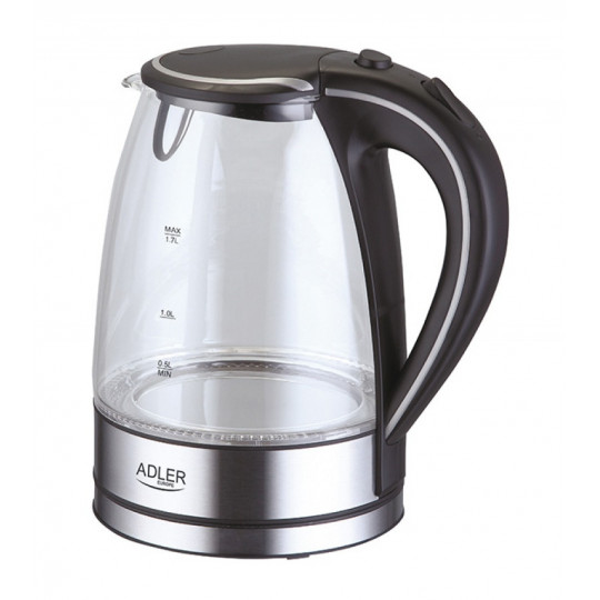 AD 1225 1.7L 2200W glass electric kettle Adler