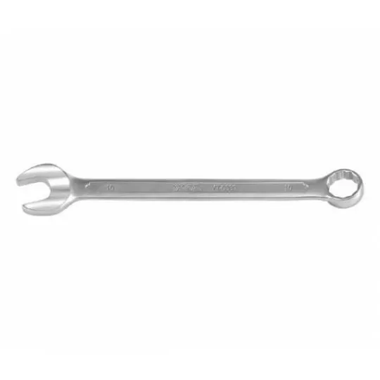 Klucz płasko-oczkowy z polerowaną główką 10mm CrV satyna YT-0339 YATO