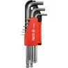 Klucze imbusowe hex kula 1,5-10mm komplet 9 sztuk YT-0505 YATO