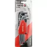 Allen wrenches hex sphere 1.5-10mm set of 9 pieces YT-0505 YATO