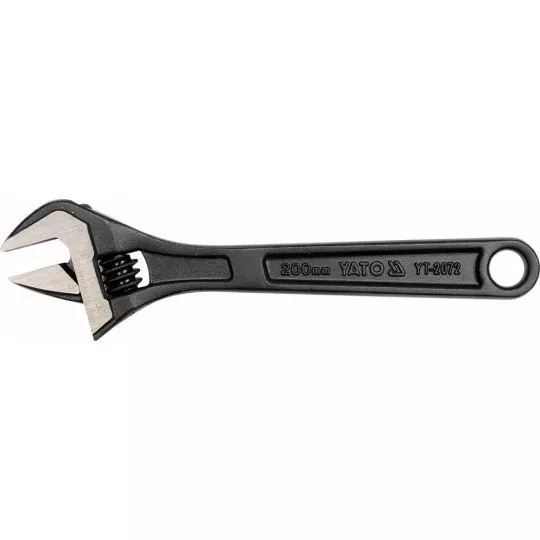 Adjustable wrench 375mm Swedish black YT-2075 YATO Adjustable wrench 375mm Swedish black YT-2075 YATO