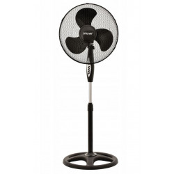Floor fan 45W black remote...