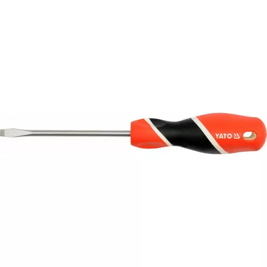 Flathead screwdriver 5.0x100mm YT-25908 YATO Flathead screwdriver 5.0x100mm YT-25908 YATO