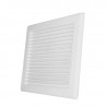 Ventilation grille white square Smart kw.135 Dospel