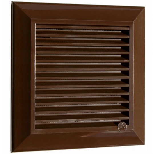 Ventilation grille brown Smart 90x240/H rectangular Dospel