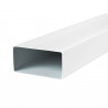 Ventilation duct or TV flat duct 110x54x1500mm white 015 VENTS