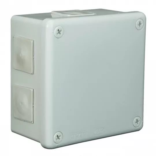 Puszka popiel nadtynkowa 118x118x68 IP55 duża guma 053-03 ViPlast