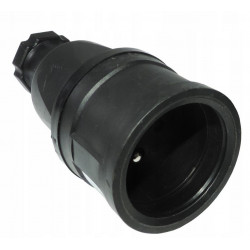 16A 2P+Z portable rubber...